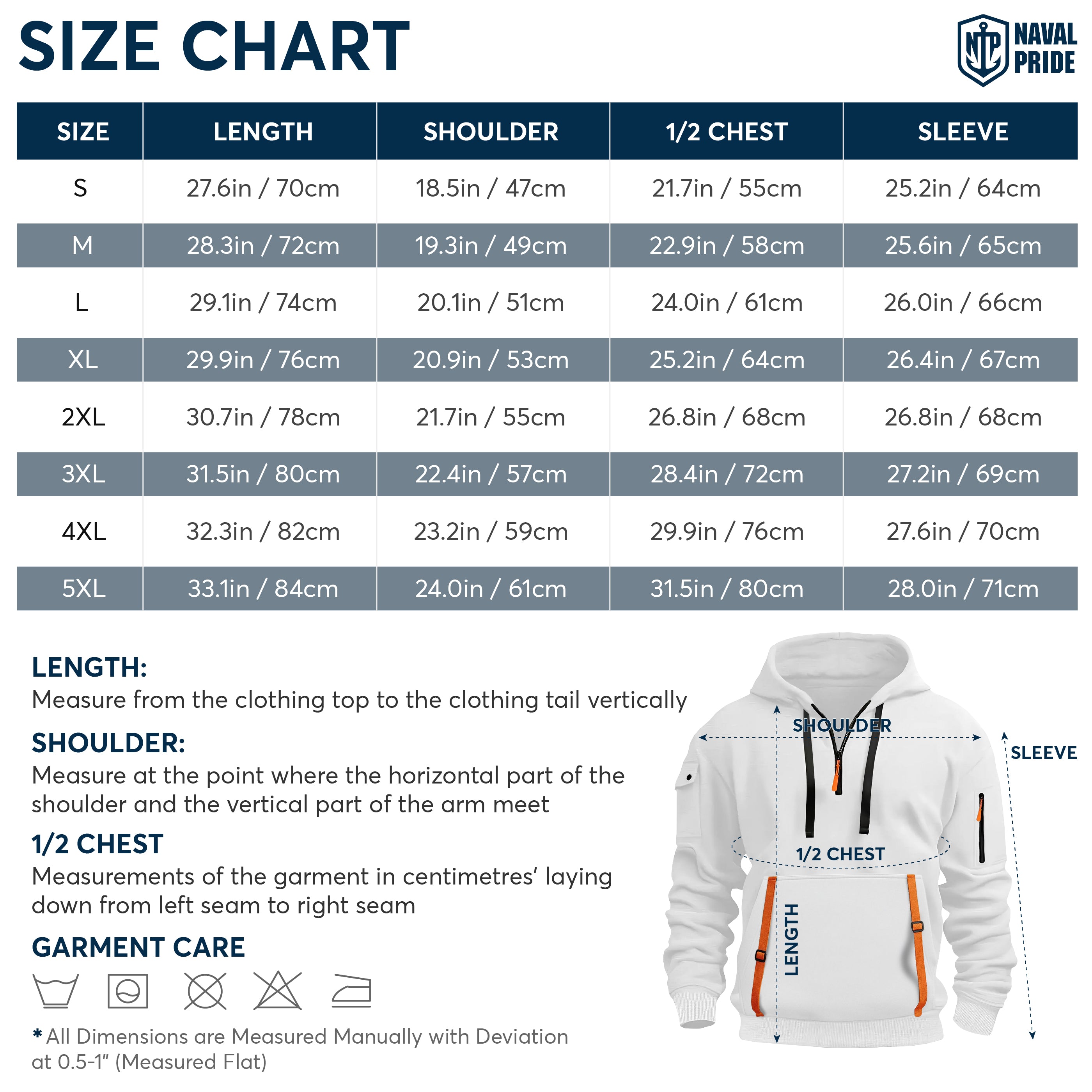 Custom US Navy Ranks Quarter Zip Hoodie TQZ02