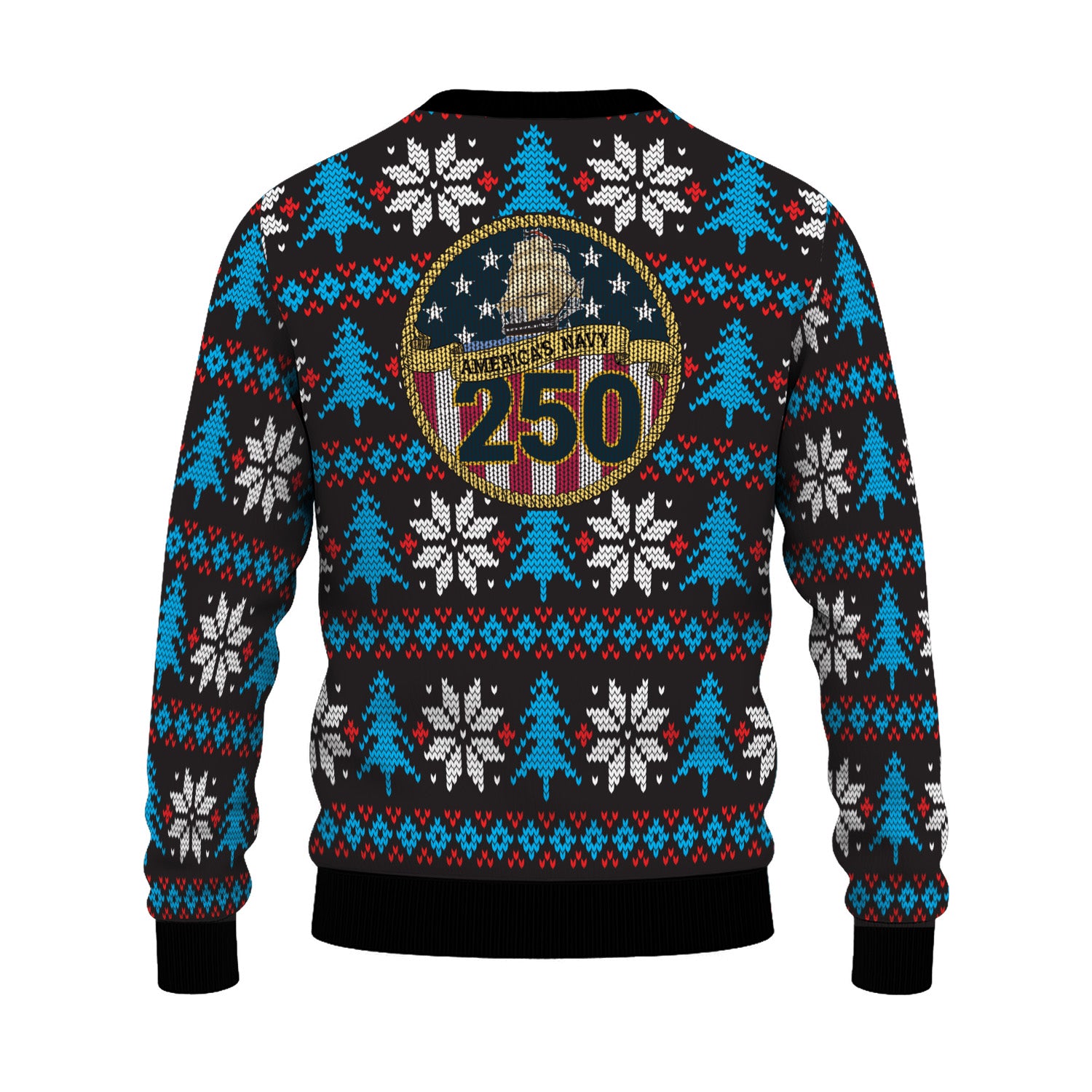 US Navy 250th Anniversary Christmas  Ugly Sweater