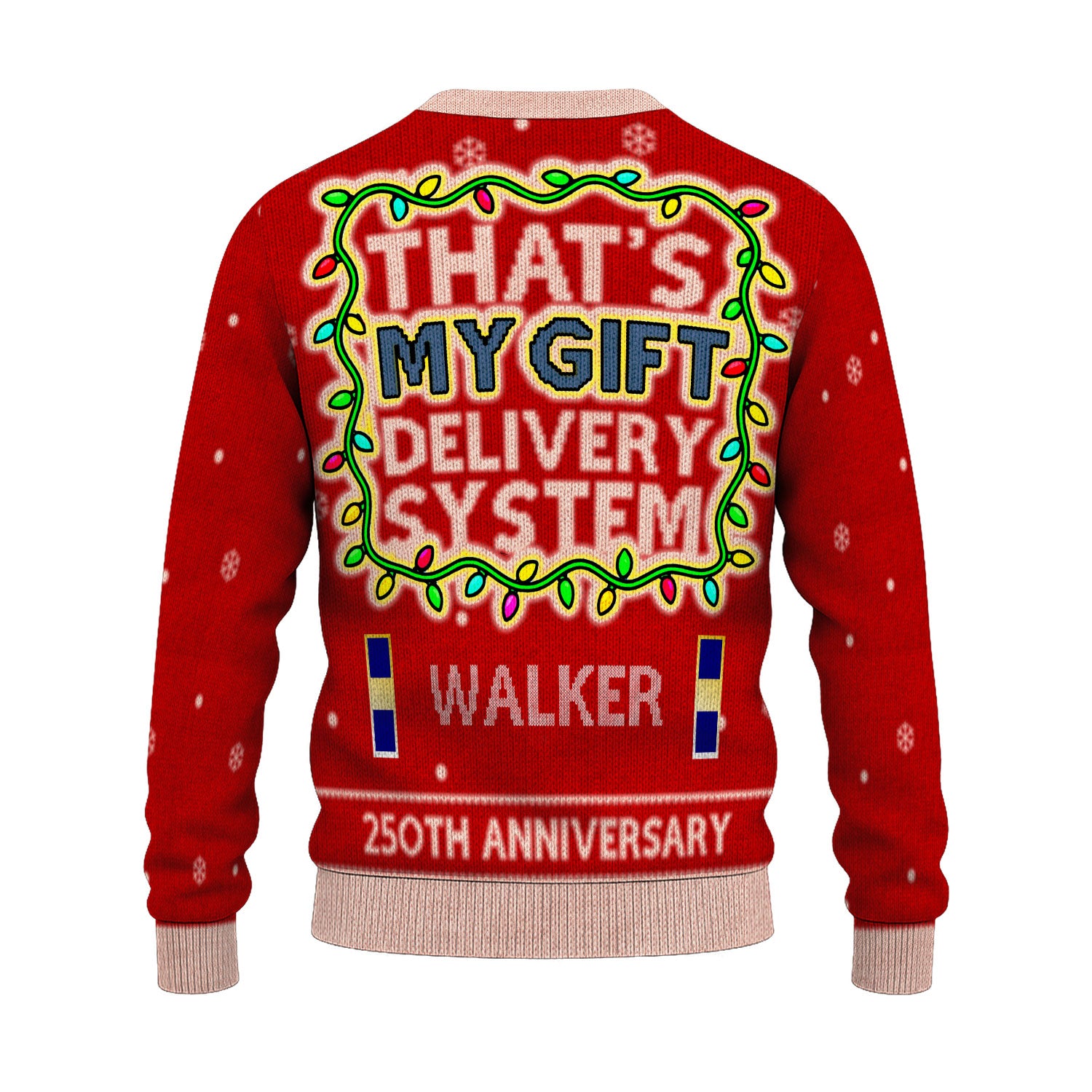 Personalized US Navy Christmas Ugly Sweater KAUST15