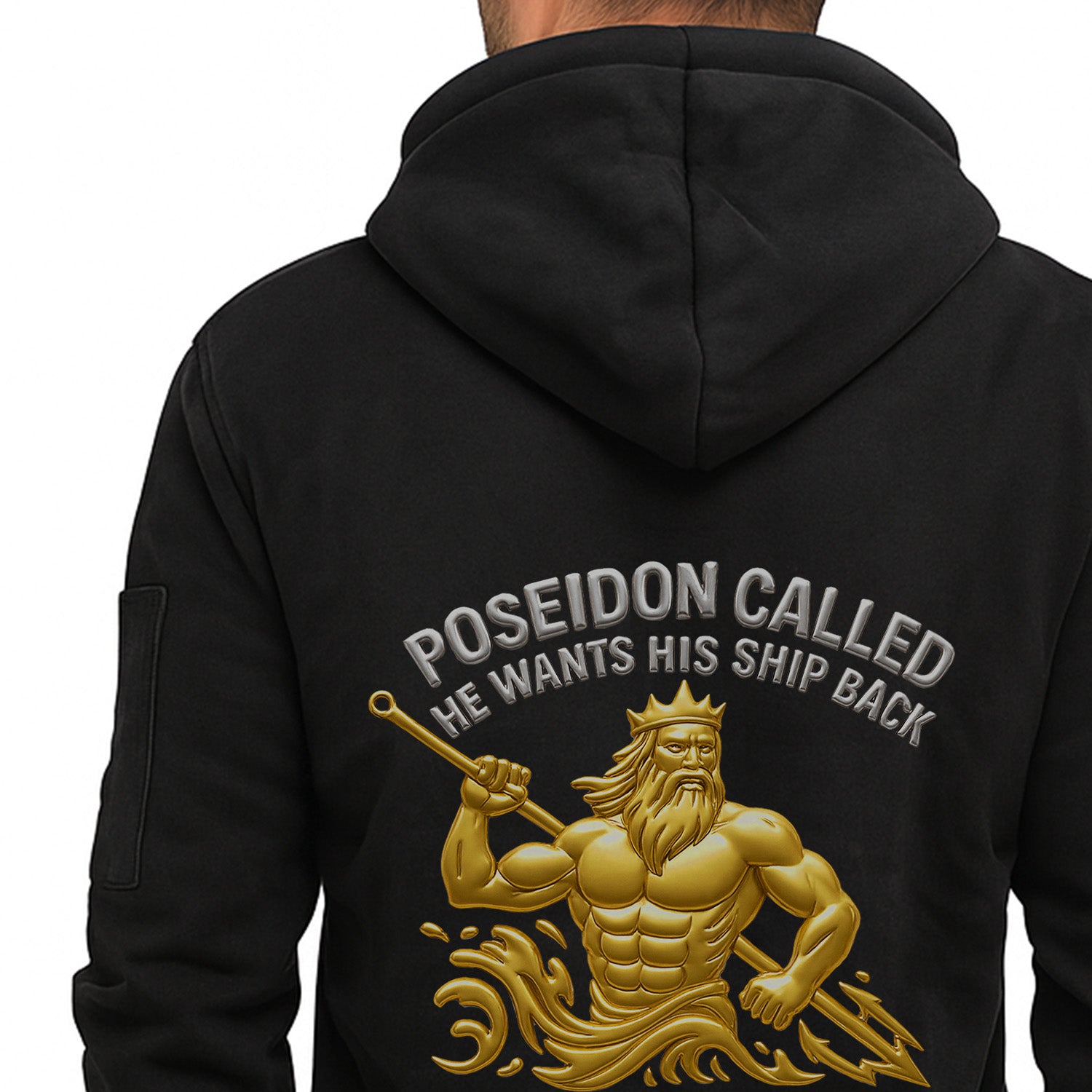 Personalized US Navy Quarter Zip Hoodie KRQZ06