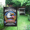 America 250 Garden Flag Patriotic Eagle Independence July 4th 2026 USA Decor