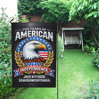 America 250 Garden Flag Patriotic Eagle Independence July 4th 2026 USA Decor