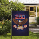 America 250 Garden Flag American Independence Eagle 1776-2026 Patriotic USA Yard Decor