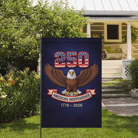 America 250 Garden Flag American Independence Eagle 1776-2026 Patriotic USA Yard Decor