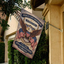 Custom America 250th Anniversary House Flag 1776–2026 Family Name