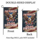 250 Years of Freedom Garden Flag