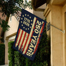 America 250 House Flag 1776–2026 Vintage Patriotic USA Banner
