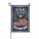 USA 250 Years Garden Flag – 1776–2026 Patriotic Eagle Decor