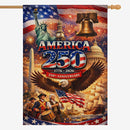 America 250 House Flag – 250th Anniversary Patriotic Celebration 1776–2026