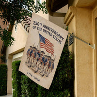250th Anniversary USA House Flag Patriotic American Revolution 1776-2026 Banner