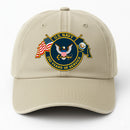 Custom Ranks & Text Premium Washed Denim Cap DC012