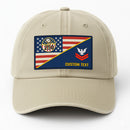 Custom Ranks & Text Premium Washed Denim Cap DC017