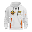 Personalized US Navy Quater Zip Hoodie JQZ08