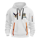 Personalized US Navy Quater Zip Hoodie JQZ05