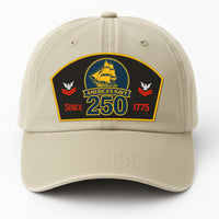 Custom Ranks & Text Premium Washed Denim Cap DC015