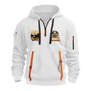 Personalized US Navy Quater Zip Hoodie JQZ04