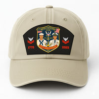 Custom Ranks & Text Premium Washed Denim Cap DC014