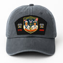 Custom Ranks & Text Premium Washed Denim Cap DC014