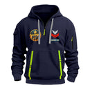 Personalized US Navy Quater Zip Hoodie JQZ06