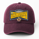 Custom Ranks & Text Premium Washed Denim Cap DC016