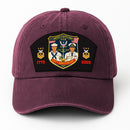 Custom Ranks & Text Premium Washed Denim Cap DC014