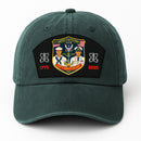 Custom Ranks & Text Premium Washed Denim Cap DC014