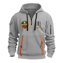 Personalized US Navy Quater Zip Hoodie JQZ08