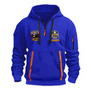 Personalized US Navy Quater Zip Hoodie JQZ04