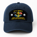 Custom Ranks & Text Premium Washed Denim Cap DC010
