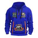 Personalized US Navy Quater Zip Hoodie JQZ10
