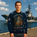 US Navy 250th Anniversary Christmas Ugly Sweater