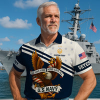 US Navy Veteran Polo Shirt – All Gave Some, Some Gave All Polo Shirt