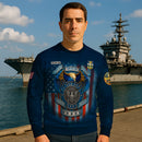 Personalized US Navy Sweatshirt TSTS02
