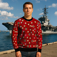 US Navy Christmas Ugly Sweater