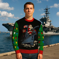 America's Navy A Legacy Of Valor Since 1775 Christmas Ugly Sweater