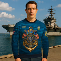 Personalized US Navy Sweatshirt TSTS03