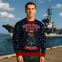 US Navy 1775 - 2025 Christmas Ugly Sweater