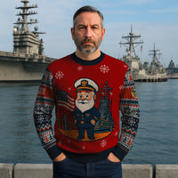 US Navy Christmas Ugly Sweater