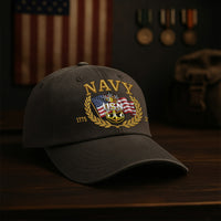 Custom Ranks Premium Washed Denim Cap DC028