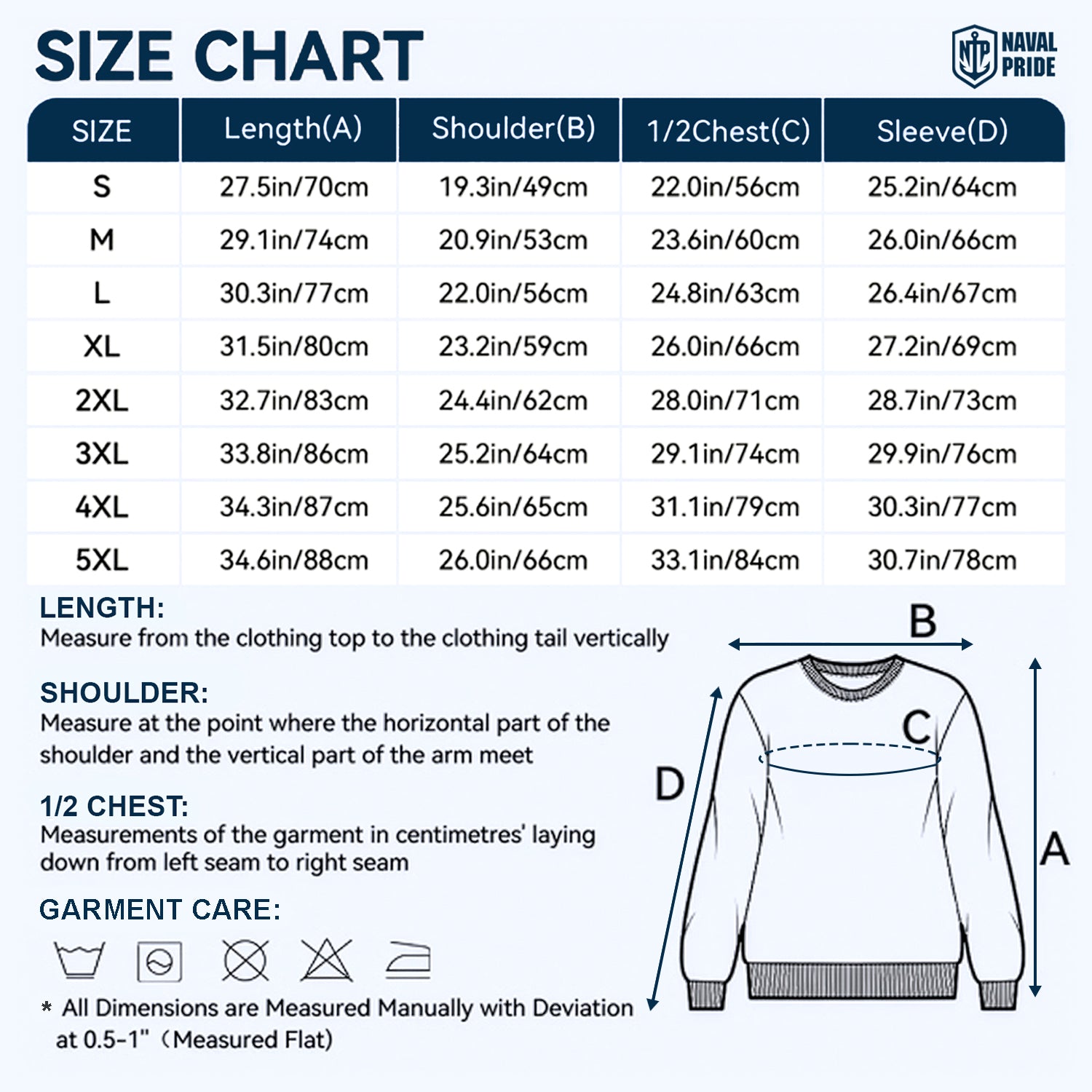 Personalized US Navy Sweatshirt JSTS06