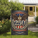 America 250 Garden Flag Patriotic Eagle USA 1776-2026 250th Anniversary Flag Decor