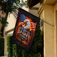 USA Freedom 1776–2026 House Flag – Patriotic Eagle America 250 Banner