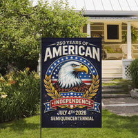 America 250 Garden Flag Patriotic Eagle 250 Years of American Independence July 4th 2026