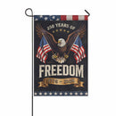 America 250 Freedom Garden Flag 1776–2026 Patriotic Eagle Decor