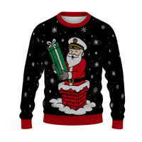 US Navy Satan Christmas Ugly Sweater