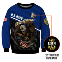 Personalized US Navy Sweatshirt TSTS01