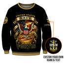 Personalized US Navy Sweatshirt JSTS05