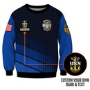Personalized US Navy Sweatshirt JSTS01