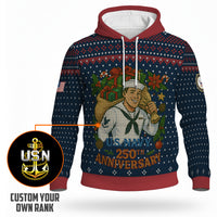 Personalized US Navy 3D All Over Print Hoodie TH3D02