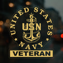 US Navy Veteran Custom Ranks/Insignia Stickers